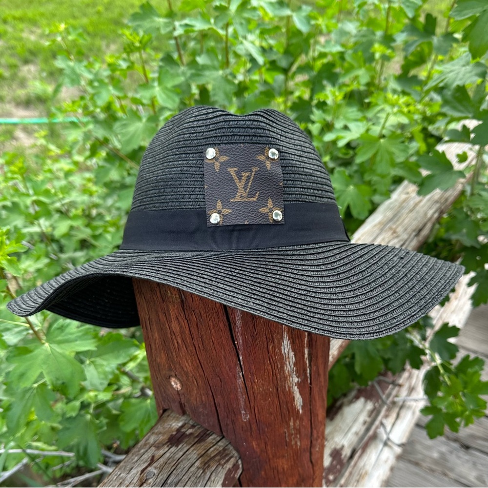 Upcycled LV Sun Hat